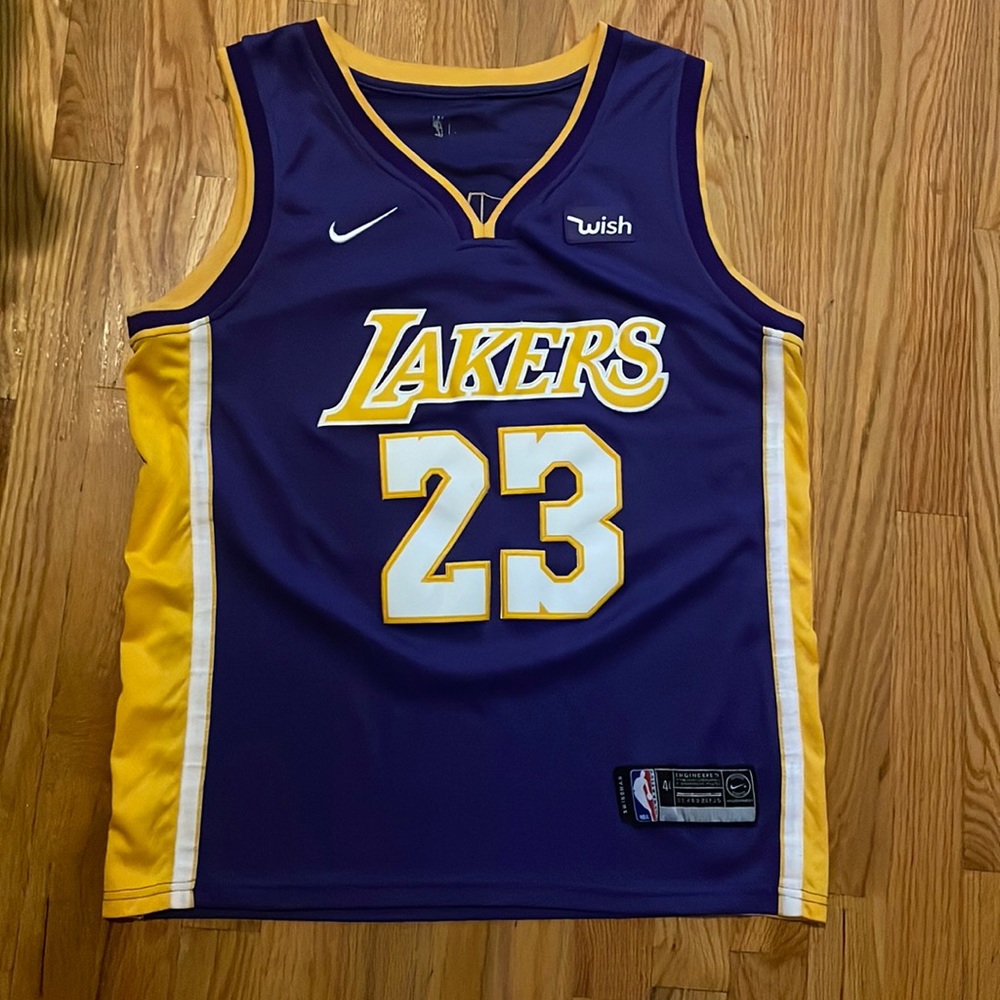 Lebron James Lakers Jersey #23 Mens S